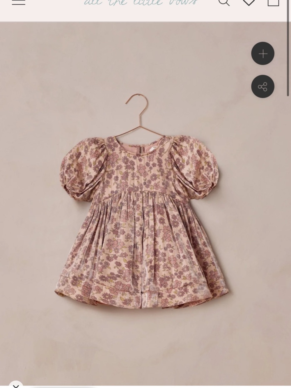 Noralee Luna Dress Harvest Fleur